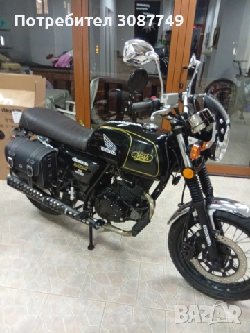 Продавам мотоциклет - Хонда наш 125 к. см. - 2019 г. 