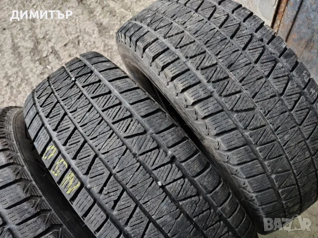 4бр.зимни гуми BRIDGESTONE 245/70/16 107S DOT 1721, снимка 3 - Гуми и джанти - 49408769