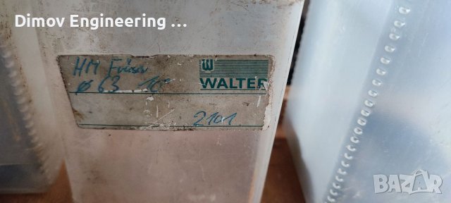 Фрезови глави Walter , снимка 2 - Други инструменти - 40006283