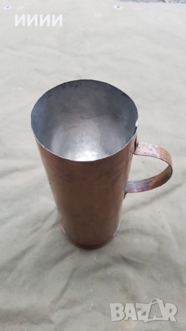 Бакърена чаша халба