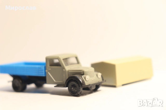 BREKINA?? 1:87 H0 IFA ИФА?? GAZ?? ZIL?? КАМИОН ИГРАЧКА КОЛИЧКА МОДЕЛ, снимка 7 - Колекции - 51930457
