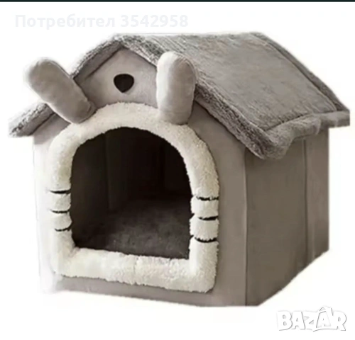 Къща и легло за домашен любимец, снимка 2 - За кучета - 53691302