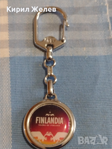 Рекламен ключодържател VODKA FINLANDIA много красив стилен дизайн 44067