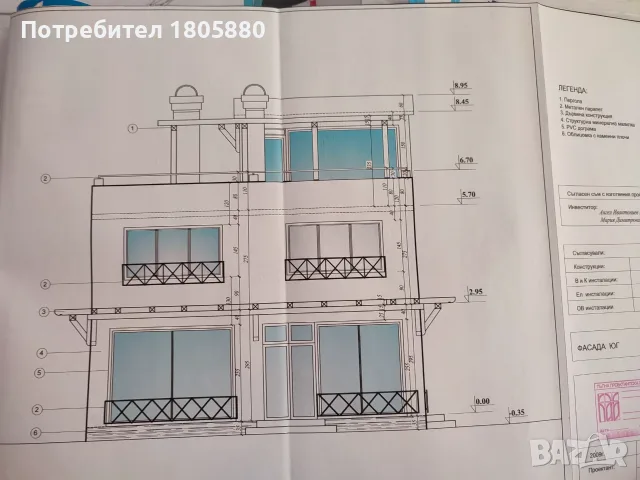 Двуетажна тухлена къща, 185 м² (200 м² с изба), с. Граф Игнатиево, Пловдивско — €270,000
