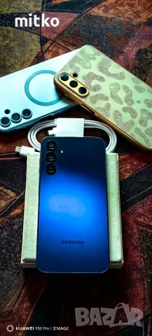 SAMSUNG GALAXY A15 5G-Още със лепенките по лайсните.Давам 2бр.твърди кейса , снимка 10 - Samsung - 53695380