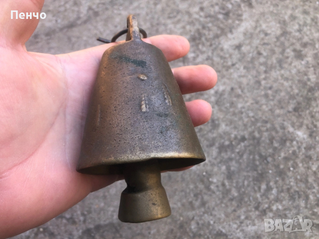 стар бронзов чан