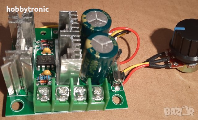 PWM DC регулатор 12-40V, 8A, снимка 2 - Друга електроника - 41649298