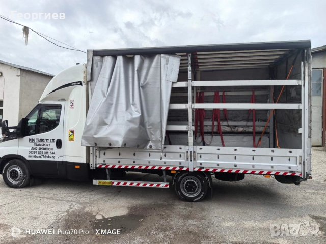 10 палетен бус ивеко дейли с падащ борд, снимка 7 - Бусове и автобуси - 51679012