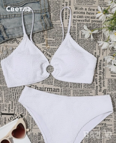 Намаление  - Нови бански костюми - 3 броя, по 18лв. Размер L, за ГО/чашка - 75D; 80C; 85A и 85B, снимка 3 - Бански костюми - 51871239