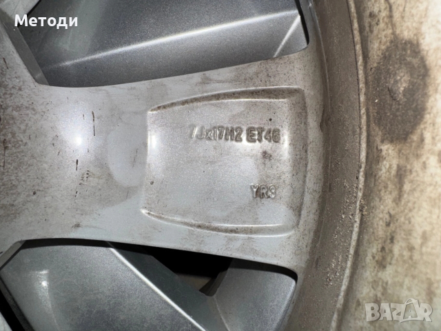 Джанти Skoda Fabia / Rapid 17 ОРГИНАЛНИ 2бр, снимка 5 - Гуми и джанти - 52505790