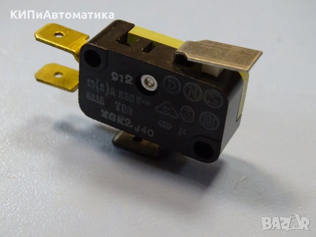 микроключ MILTAK XGK2.J40 micro switch snap action, снимка 4 - Резервни части за машини - 36001287
