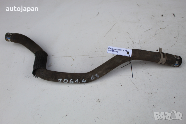 Маркуч водно съединение Пежо 206 1.4 75кс 2врати 03г Peugeot 206 1.4 75hp 2003