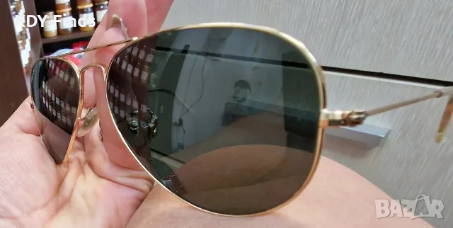 Ray-Ban Aviator Large Metal унисекс слънчеви очила , снимка 3 - Слънчеви и диоптрични очила - 55922091