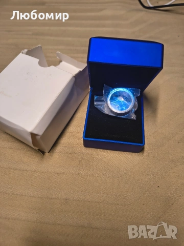 Въртящ се пръстен зъбен венец, неръждаема стомана, удобен декомпресионен пръстен,11 размер , снимка 5 - Пръстени - 53757106