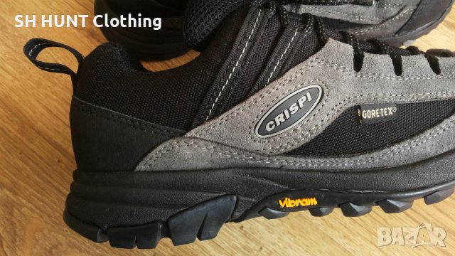 CRISPI GORE-TEX Vibram Real Leather Shoes за лов туризъм размер EUR 37 обувки водонепромокаеми - 253, снимка 3 - Дамски боти - 41046707