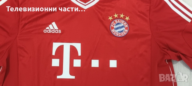 Оригинална футболна тениска Bayern Munchen домакински екип 2013/2014 Adidas Z25029 размер XL, снимка 11 - Спортни дрехи, екипи - 52061134