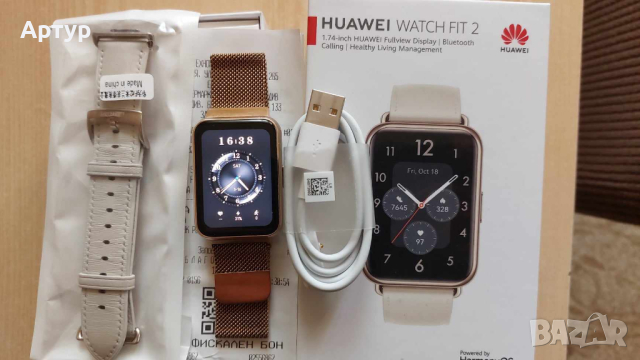 Смарт часовник Huawei Watch FIT2 classic, снимка 1 - Смарт гривни - 44795356