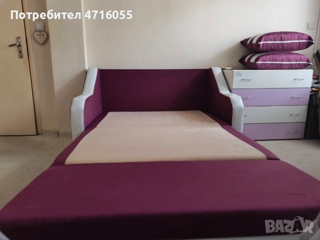 Разтегателно канапе XXS, снимка 3 - Дивани и мека мебел - 53210459