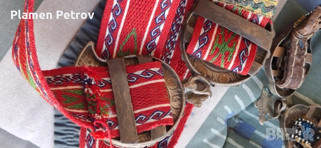 сребърни български пафти /3 броя/, снимка 7 - Антикварни и старинни предмети - 51269822