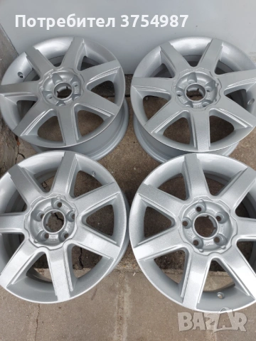 Алуминиеви джанти 5×100×57.1-15 цола , снимка 2 - Гуми и джанти - 53176159