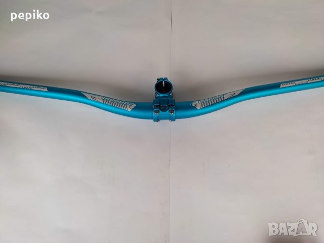 Продавам колела внос от Германия алуминиево кормило HANDLEBAR BLUE, снимка 2 - Части за велосипеди - 33922918