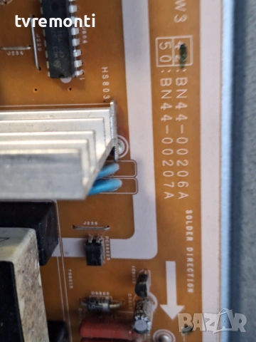 Power supply BN44-00206A , for ,SAMSUNG PS42A456P2C 42inc DISPLAY S42AX-YB04, снимка 2 - Части и Платки - 53424195