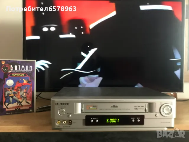 Видеокасета  '' BATMAN '' 1995 VHS, снимка 7 - Анимации - 50228319