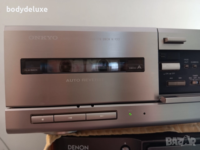 ONKYO K-100 двукасетъчен риверсивен дек