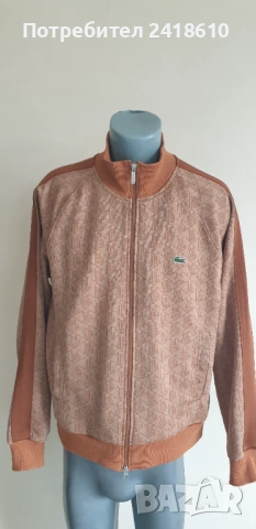 Lacoste Full Zip Mens Size 6 - XL  НОВО! ОРИГИНАЛ! Мъжко Горнище с цял цип!, снимка 11 - Спортни дрехи, екипи - 53384127