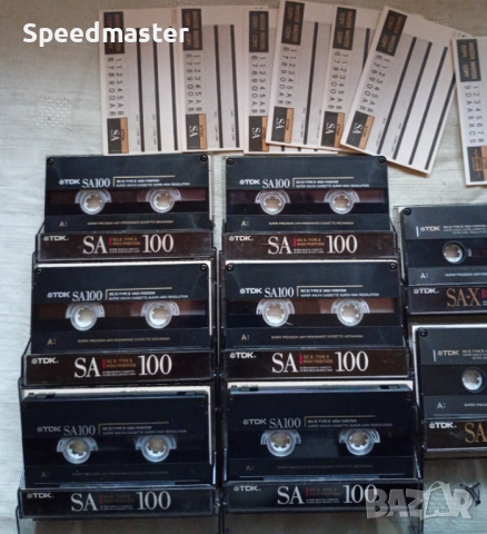TDK SA , SA-X, снимка 2 - Аудио касети - 52974198
