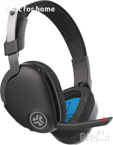 JLab Слушалки с микрофон  60+ часа време за възпроизвеждане, Bluetooth