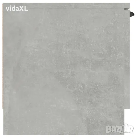 vidaXL ТВ шкаф, бетонно сиво, 102x35x36,5 см, инженерно дърво, снимка 8 - Шкафове - 56147958