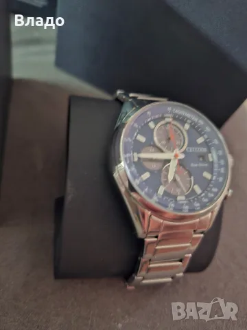 citizen eco drive blue dial, снимка 6 - Мъжки - 55782958