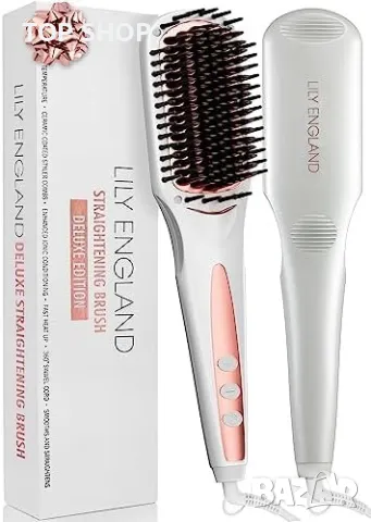 Нова Йонна Гореща четка за изправяне на коса/80-230°C Жени Прическа