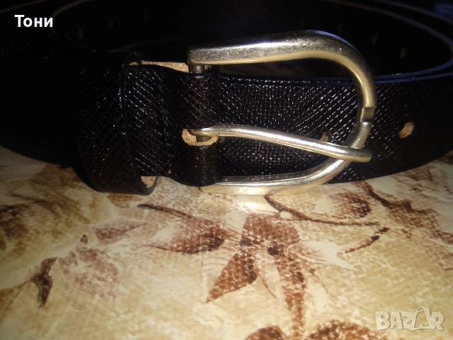 VANZETTI Оригинал Нов Дамски Колан Изцяло от Естествена Кожа 125см, снимка 9 - Колани - 52563055