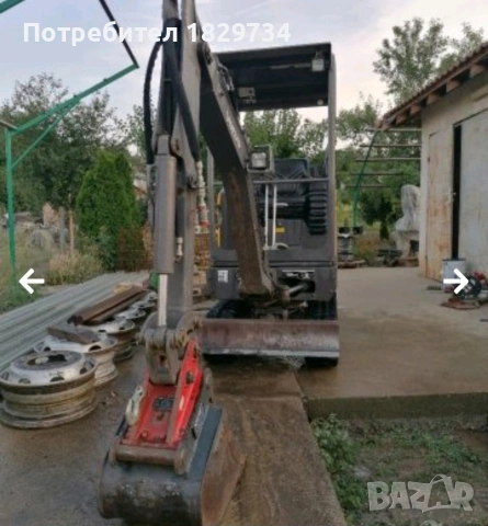 Багер Volvo EC15D, 2016г. на производство на 952 мото часа., снимка 3 - Индустриална техника - 53052942