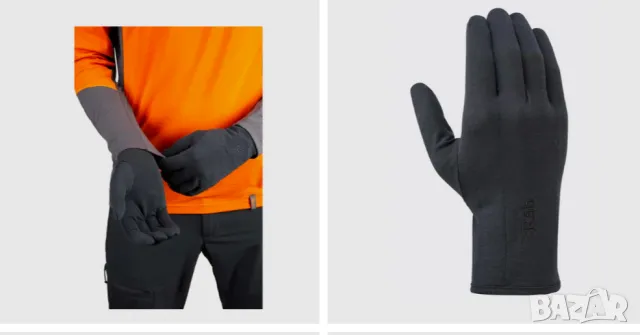 Мъжки ръкавици Rab Forge 160 размер ХЛ, снимка 4 - Ръкавици - 48313713