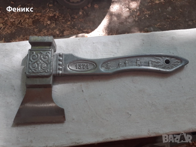 Колекционерска малка руска брадвичка Калуга алуминий