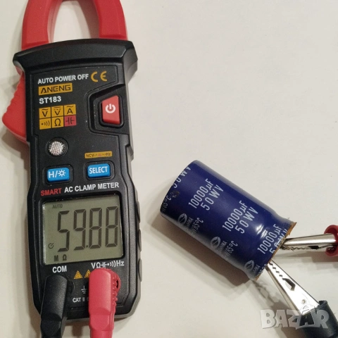 Електроника - Електронни Части - Електролитни Аудио Кондензатори - 10000µF - подходящи за усилвател, снимка 5 - Други - 53417198