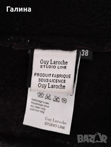 Елек от естествена кожа Guy Laroche, снимка 7 - Елеци - 50754019