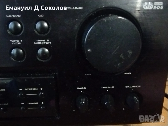 pioneer стерео ресивър SX205 rds, снимка 4 - Ресийвъри, усилватели, смесителни пултове - 52839226