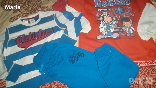 "Адидас" оригинална и сет "Уайкики"- долнище и блуза.