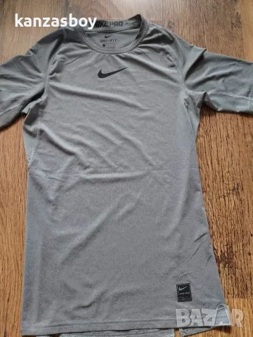 nike pro combat - страхотна мъжка тениска S КАТО НОВА , снимка 4 - Тениски - 55830101