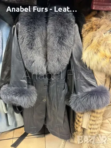 Дамски палта от естествена кожа, снимка 3 - Палта, манта - 48235634