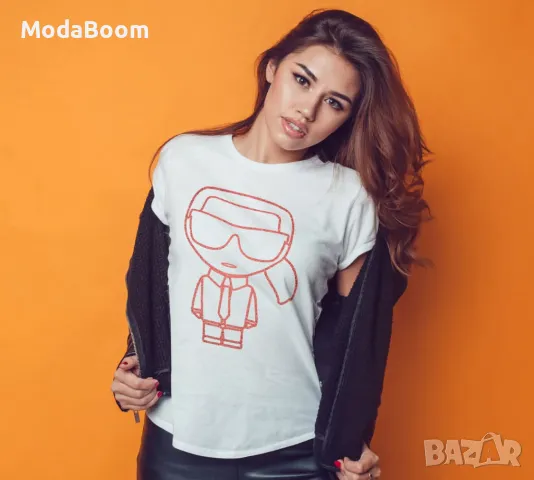 Дамска колекция тениски Karl 😍, снимка 2 - Тениски - 48885635