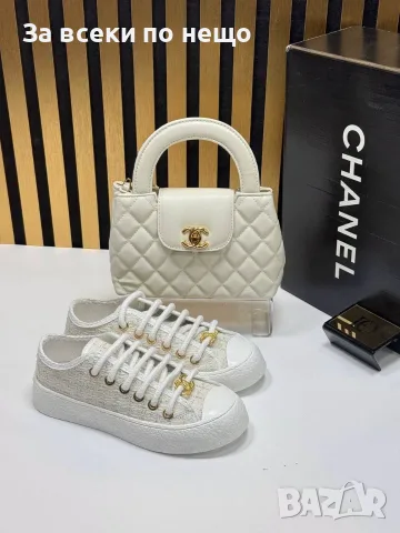 Chanel Дамски Маратонки👟Дамски Спортни Обувки Шанел👟Кецове Код SEM-810, снимка 9 - Маратонки - 56129714