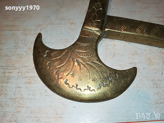 МЕД/МЕСИНГОВА БРАДВА ОТ ФРАНЦИЯ 2211221825, снимка 3 - Антикварни и старинни предмети - 38761178