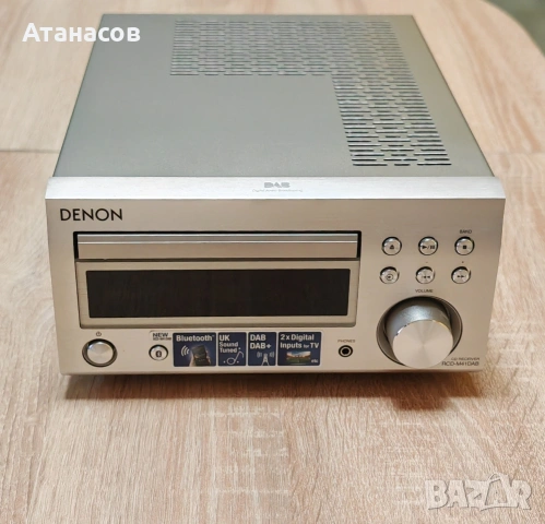 Denon RCD M41 DAB стерео усилвател с Bluetooth CD Mp3 USB и дистанционно , снимка 2 - Ресийвъри, усилватели, смесителни пултове - 53125135