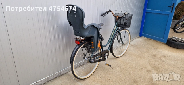 Дамски велосипед с детско столче MONARK колело 28", снимка 9 - Велосипеди - 53742813