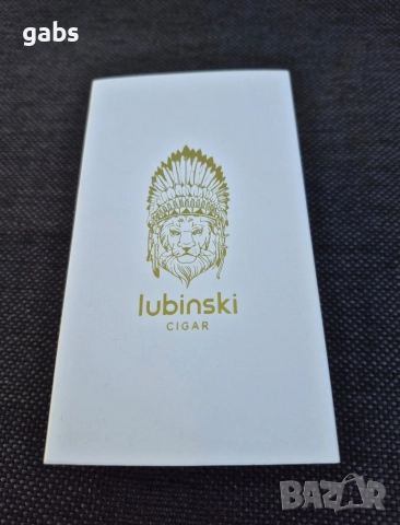 Луксозна запалка за пури lubinski с подарък резачка, снимка 7 - Запалки - 52548409